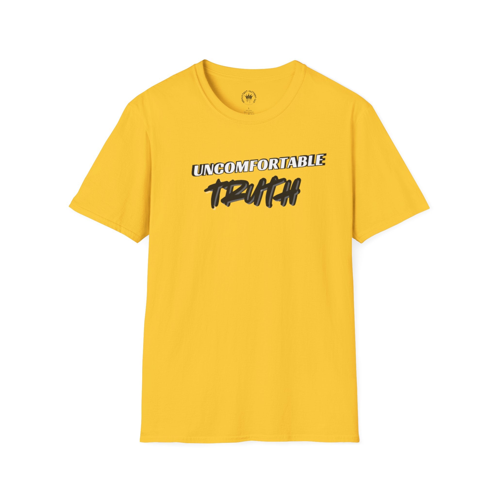 Uncomfortable Truth Graphic Tee - Casual Unisex T-Shirt
