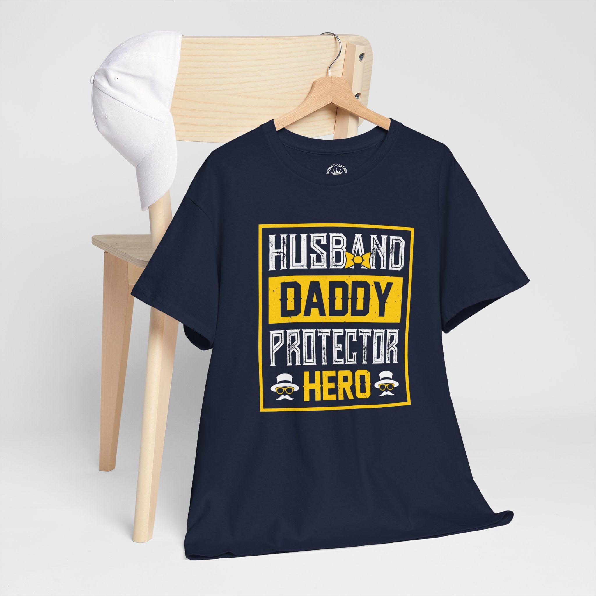 Husband Daddy Protector Hero Tee – Father’s Day Gift Shirt
