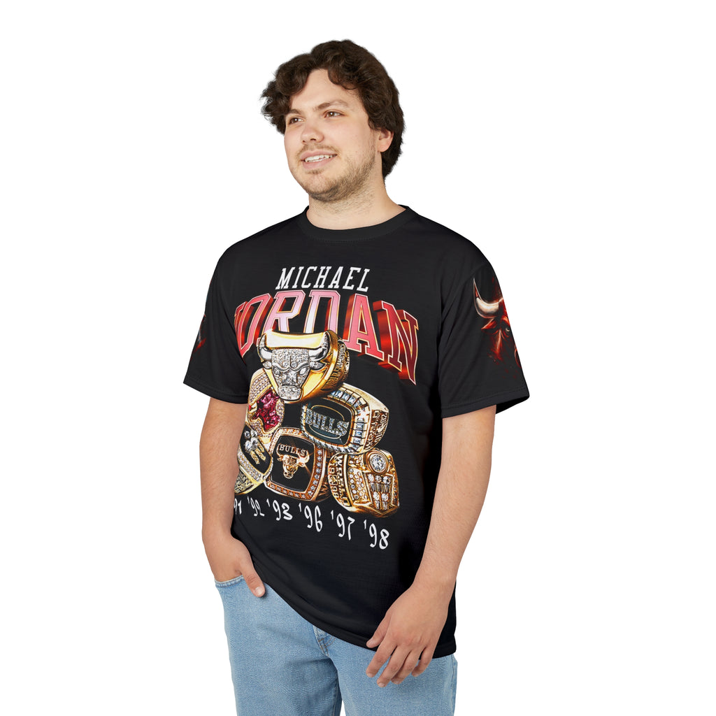 Championship Rings Graphic Tee | Black