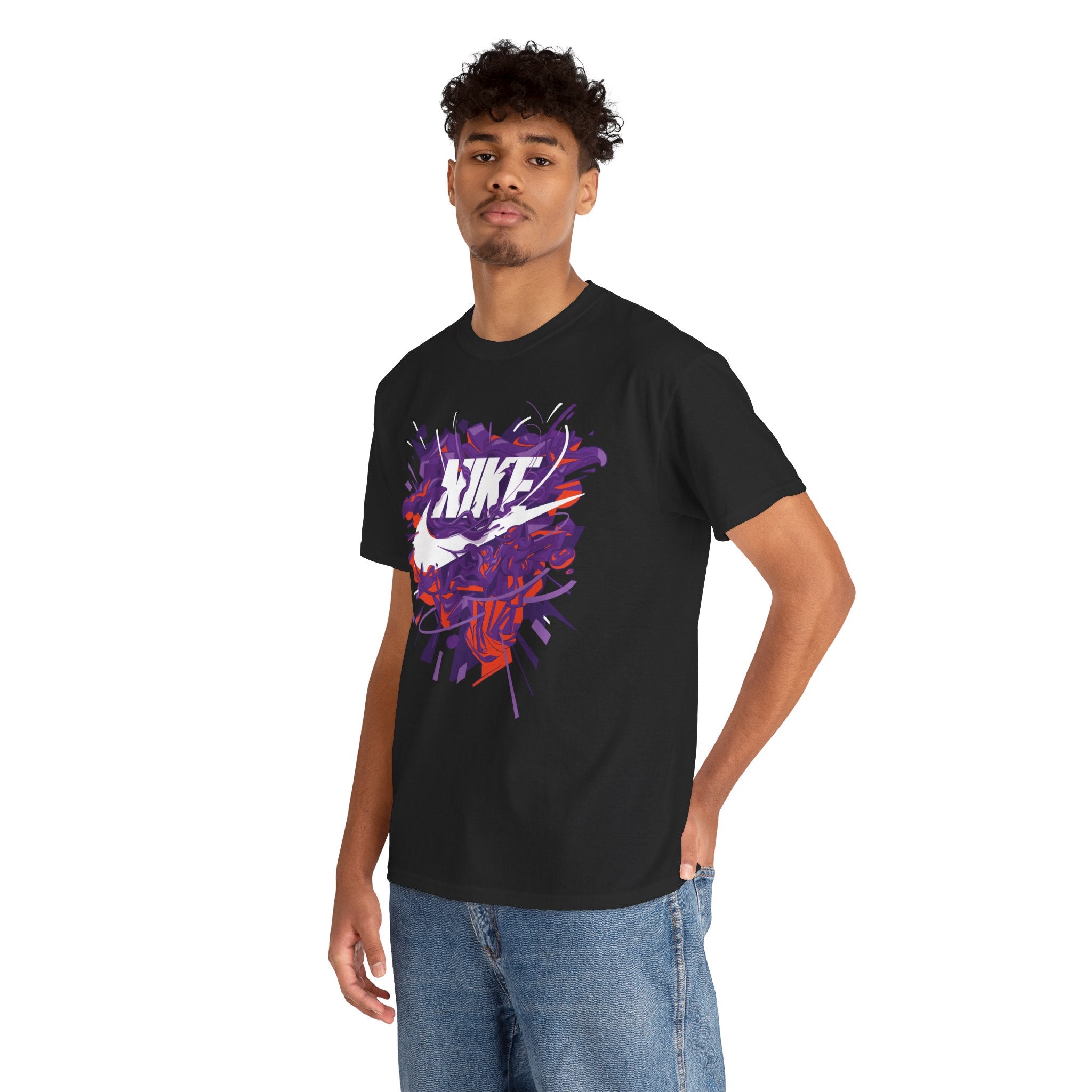 Graphic Tee-Nike Swoosh Splash
