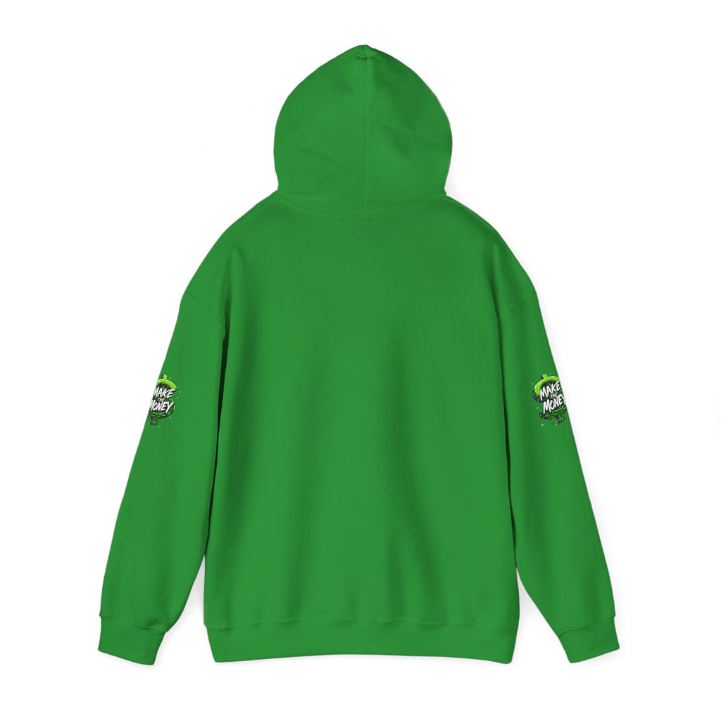 Trench Baby Character Hoodie | Cartoon Baby with Stacks and Money Bag