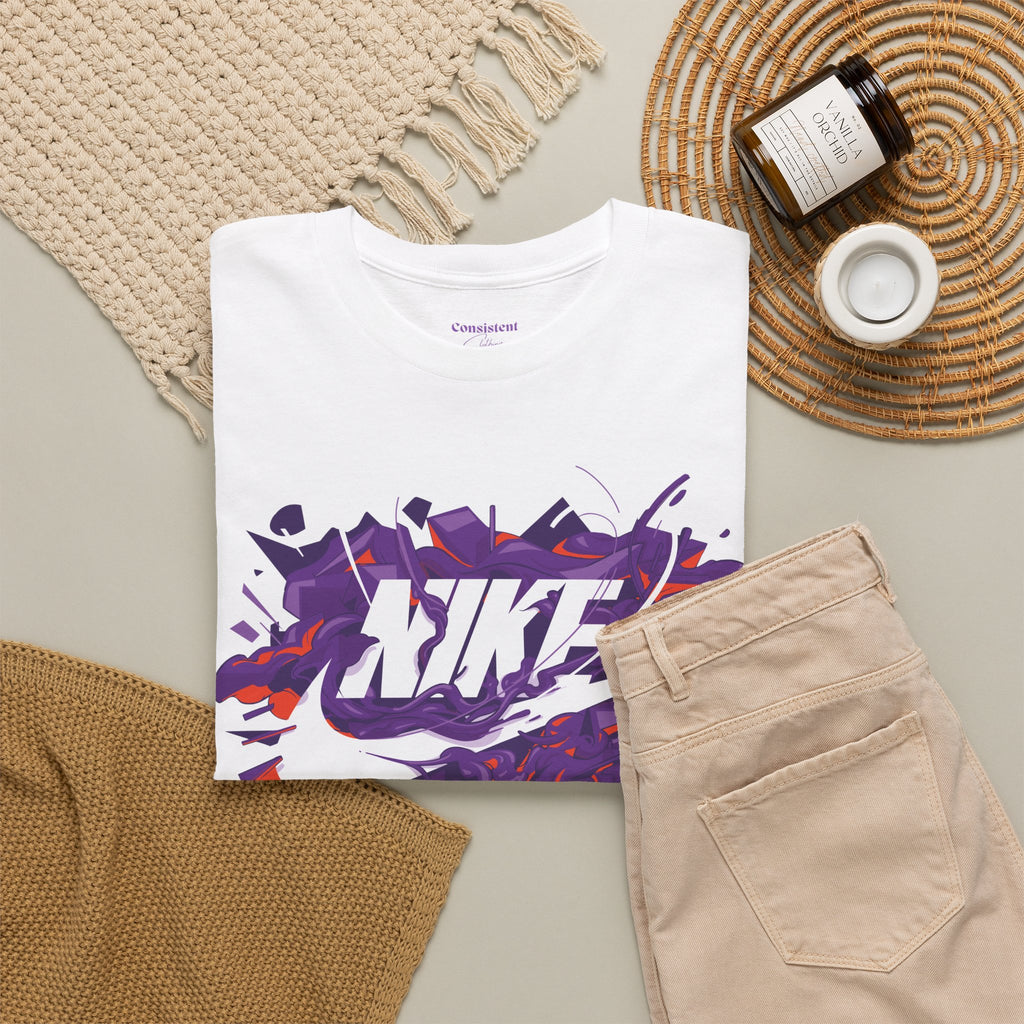 Graphic Tee-Nike Swoosh Splash