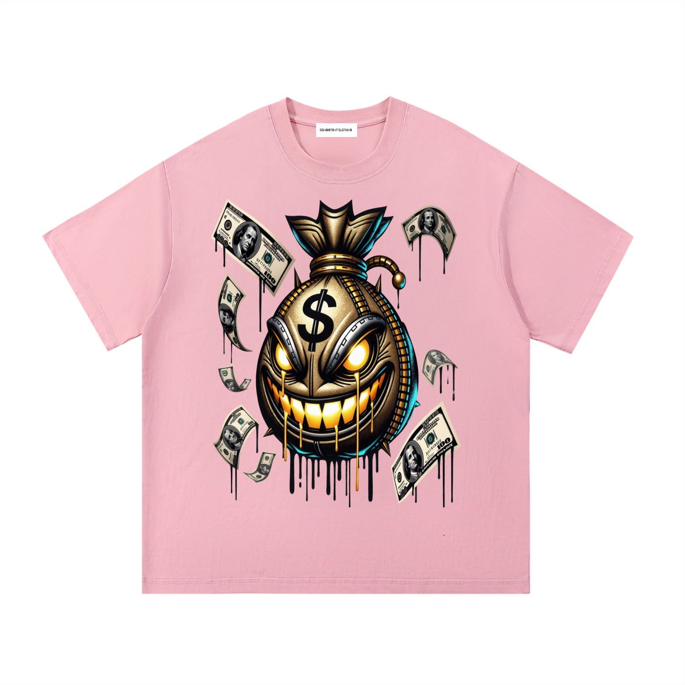 Money Bag Cotton T-Shirt