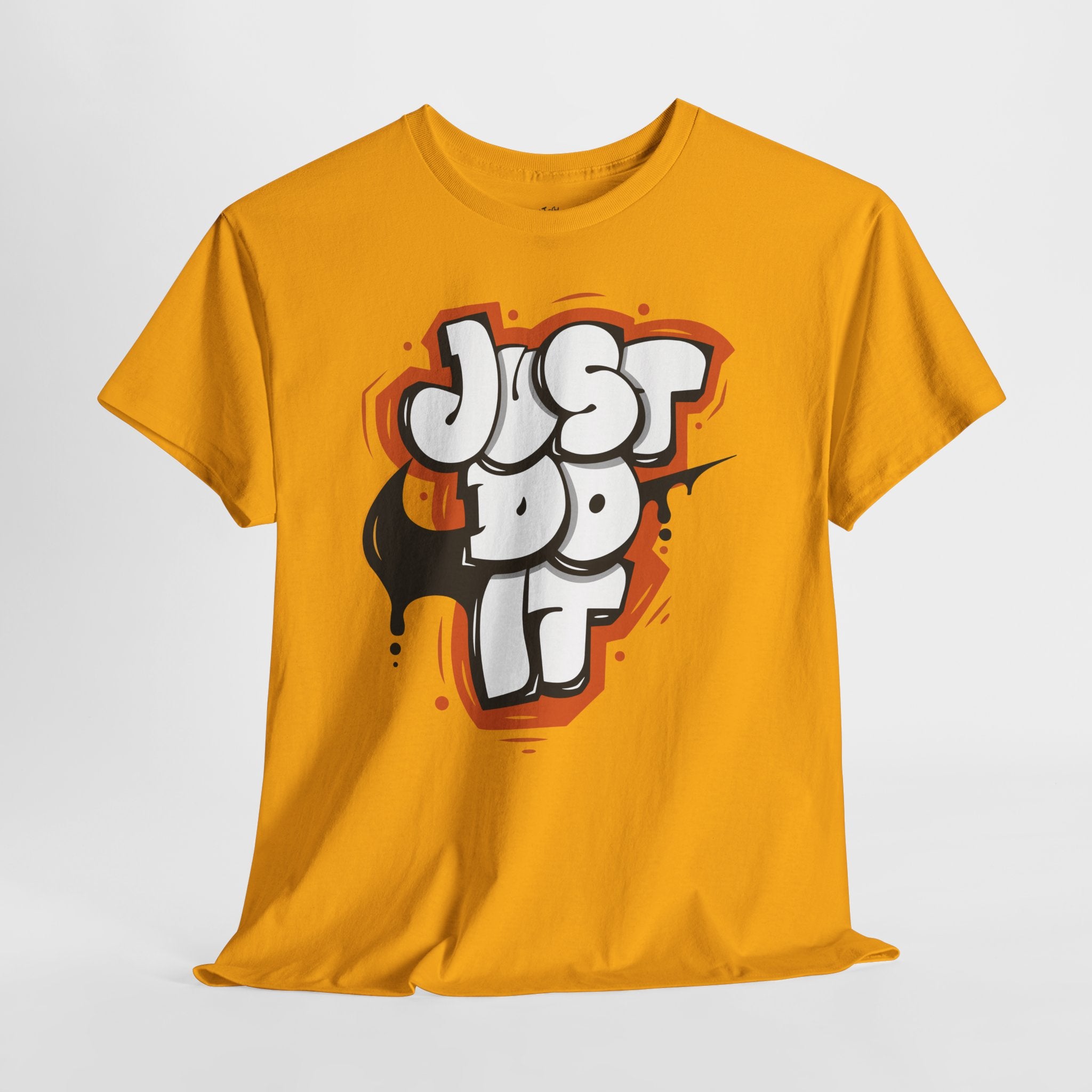 Just Do It graffiti tee | Motivational slogan tee