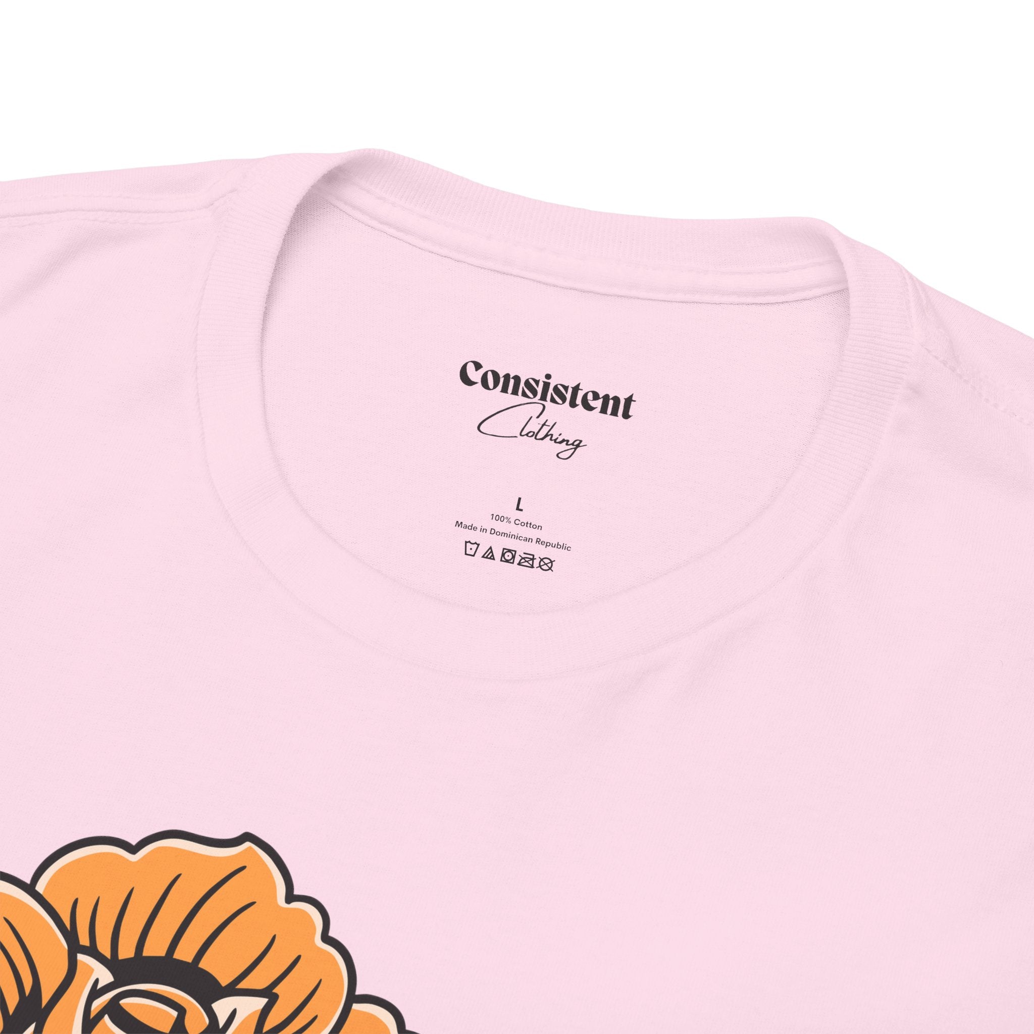 Love Heart Tattoo Tee — Retro Floral Graphic T-Shirt