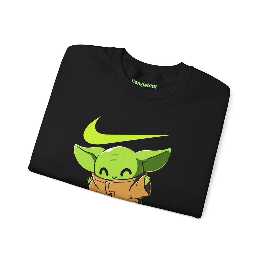 Neon Swoosh Just Do It Graphic Sweatshirt