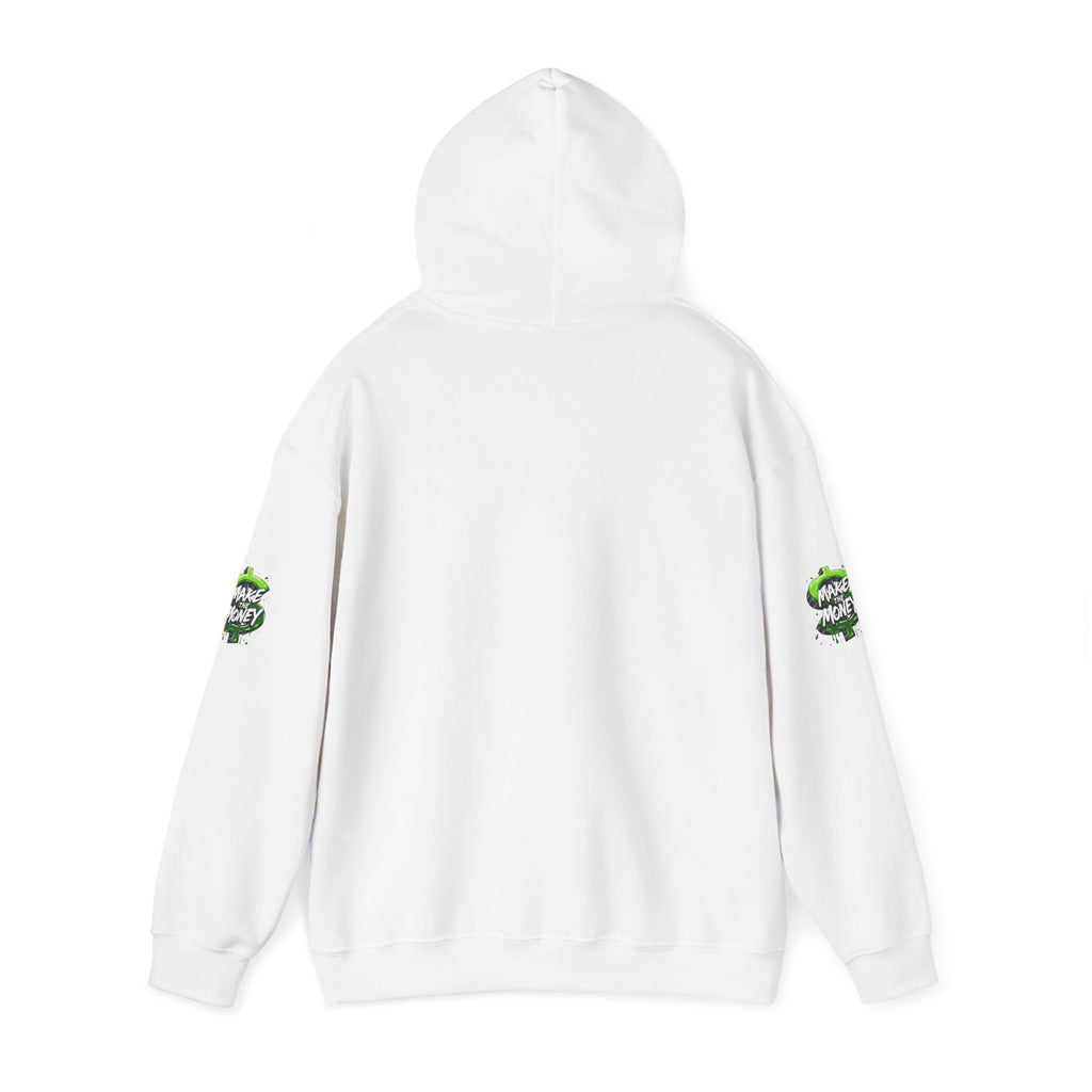Trench Baby Character Hoodie | Cartoon Baby with Stacks and Money Bag