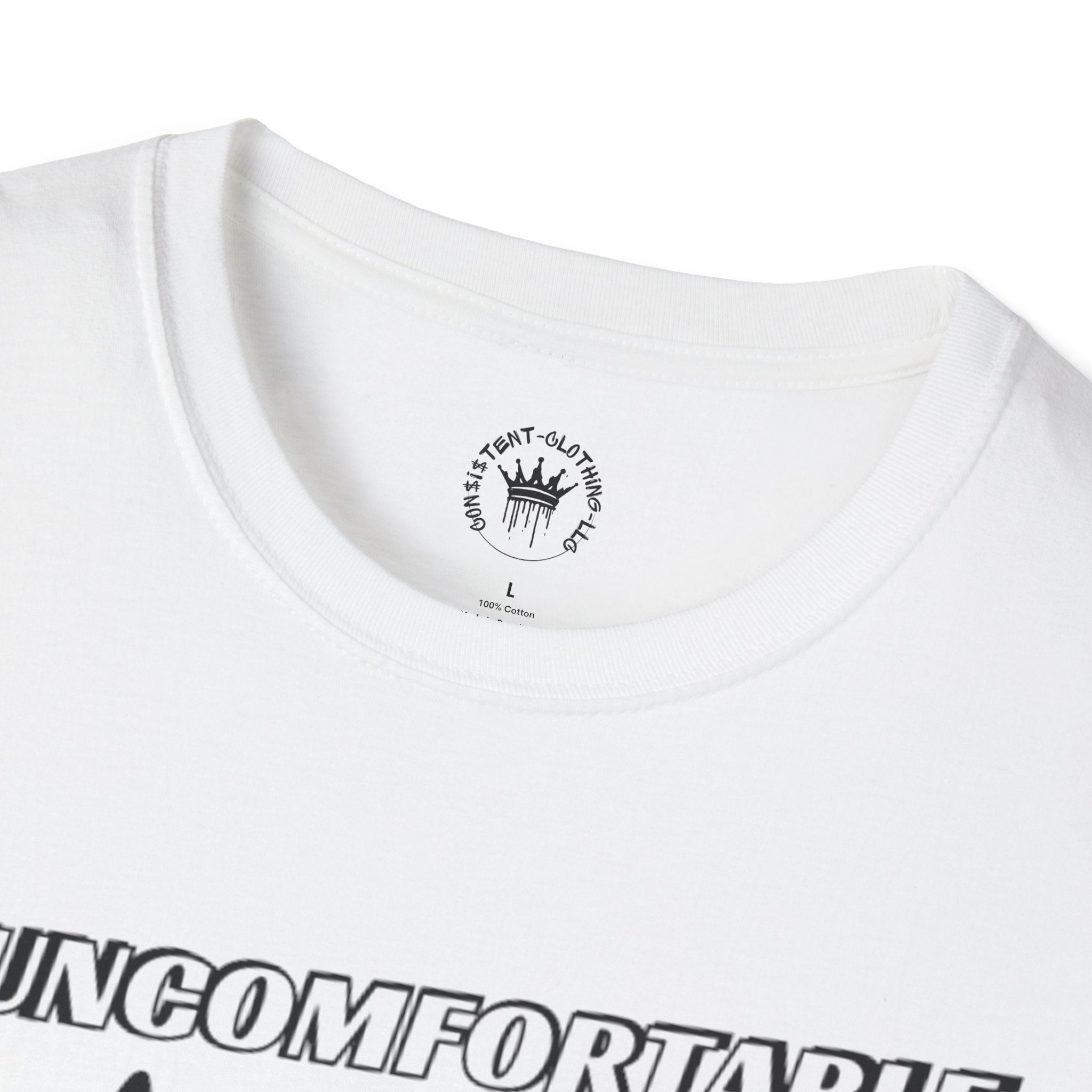 Uncomfortable Truth Graphic Tee - Casual Unisex T-Shirt