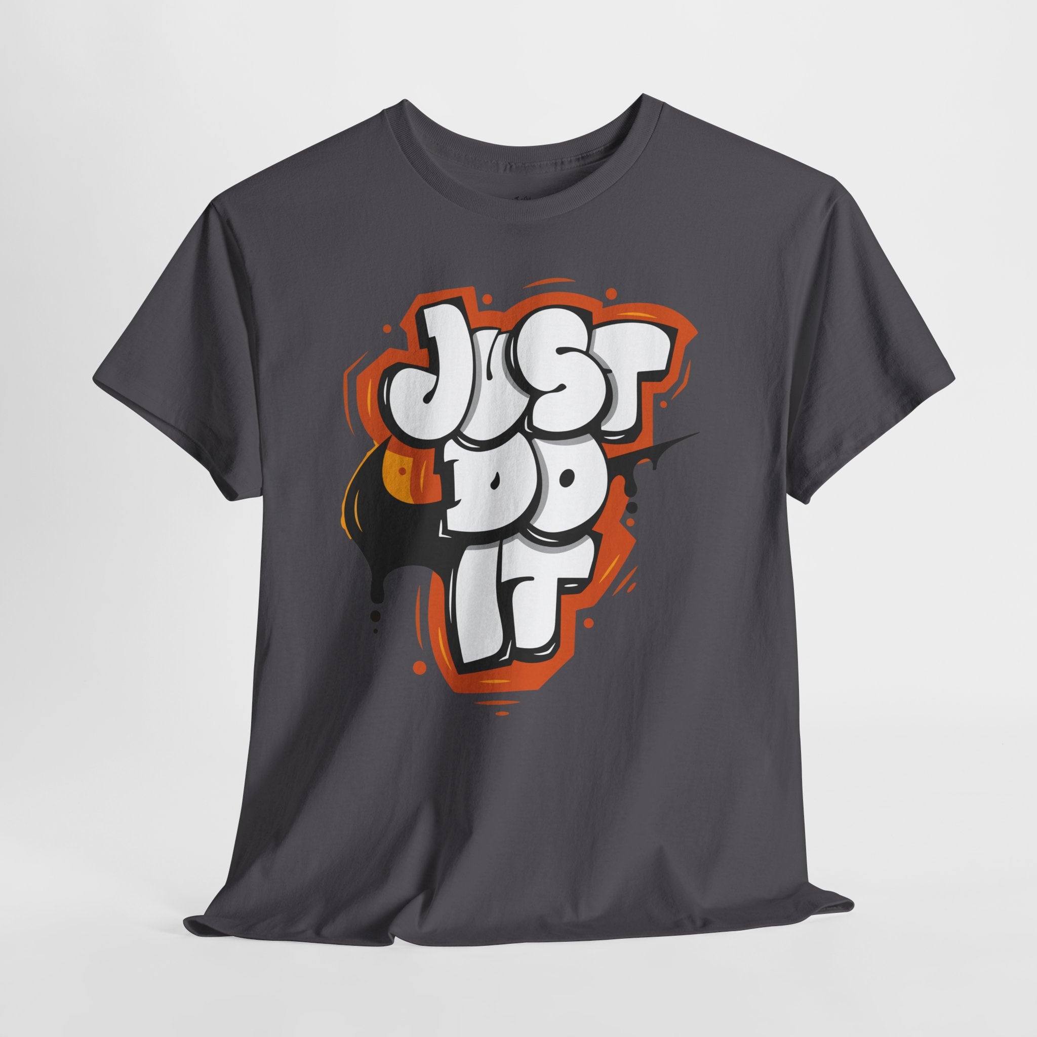 Just Do It graffiti tee | Motivational slogan tee