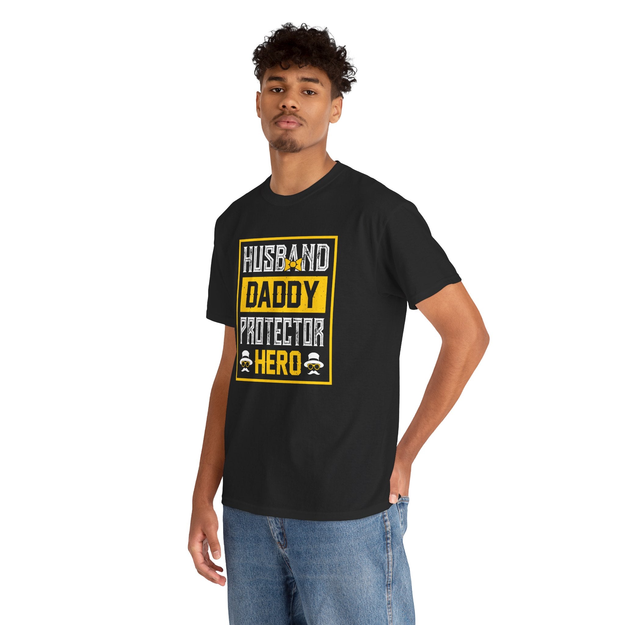 Husband Daddy Protector Hero Tee – Father’s Day Gift Shirt