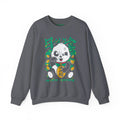 Lucky Panda Crewneck sweatshirt | Maneki Neko inspired design