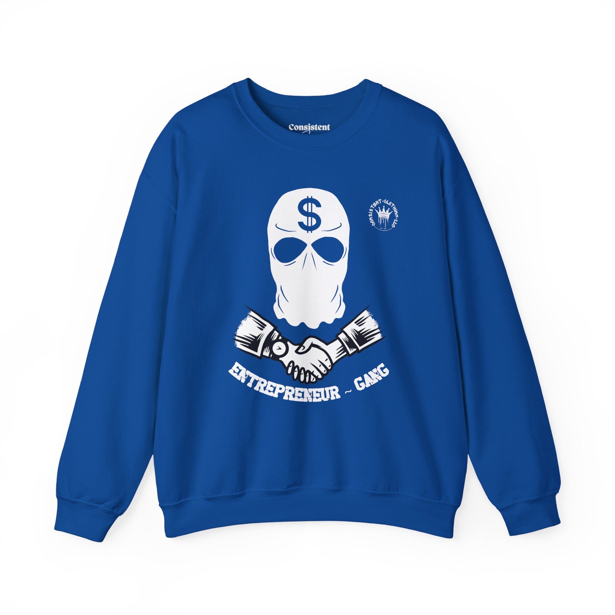 Entrepreneur Gang Crewneck Sweatshirt| Money Skull