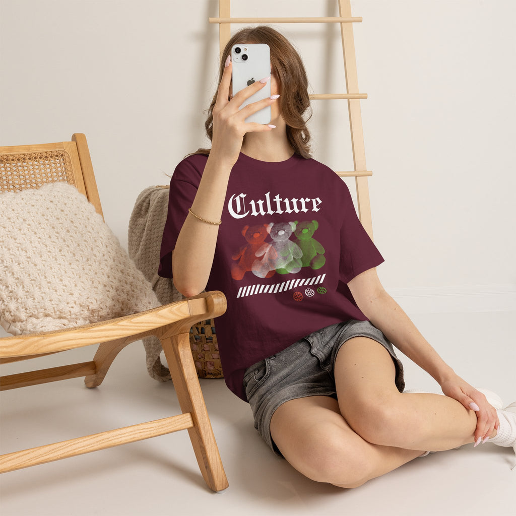 Culture Teddy Bears Graphic Streetwear T-Shirt