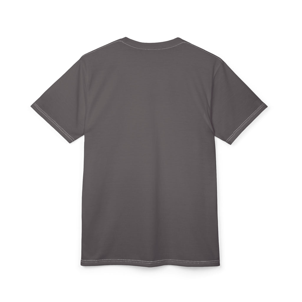 Zero Hug Given Drippy Grunge Teddy Bear Graphic T-Shirt - Gray