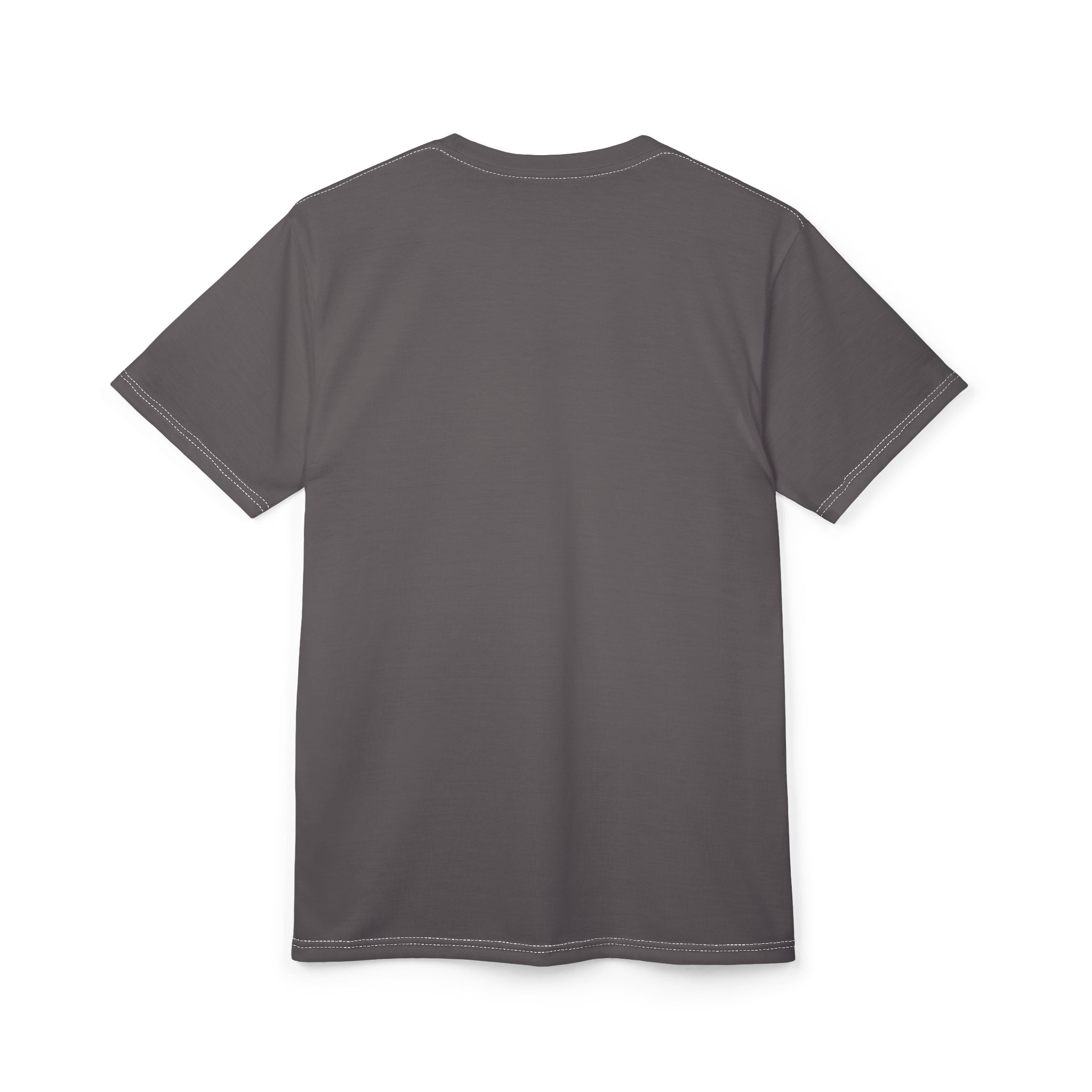 Zero Hug Given Drippy Grunge Teddy Bear Graphic T-Shirt - Gray