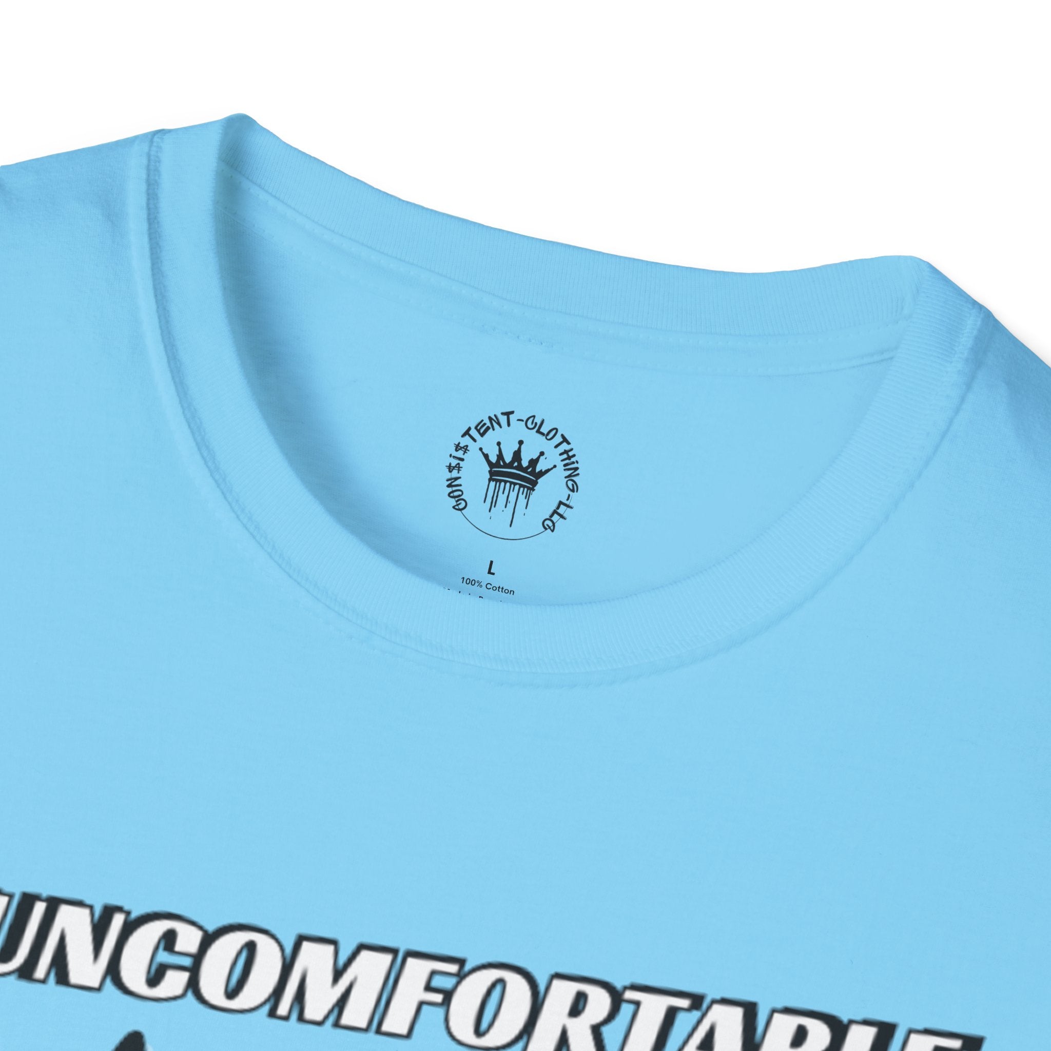 Uncomfortable Truth Graphic Tee - Casual Unisex T-Shirt
