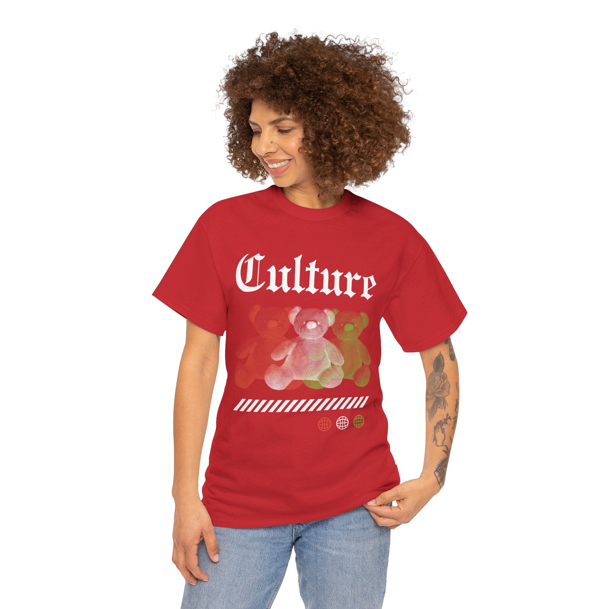 Culture Teddy Bears Graphic Streetwear T-Shirt