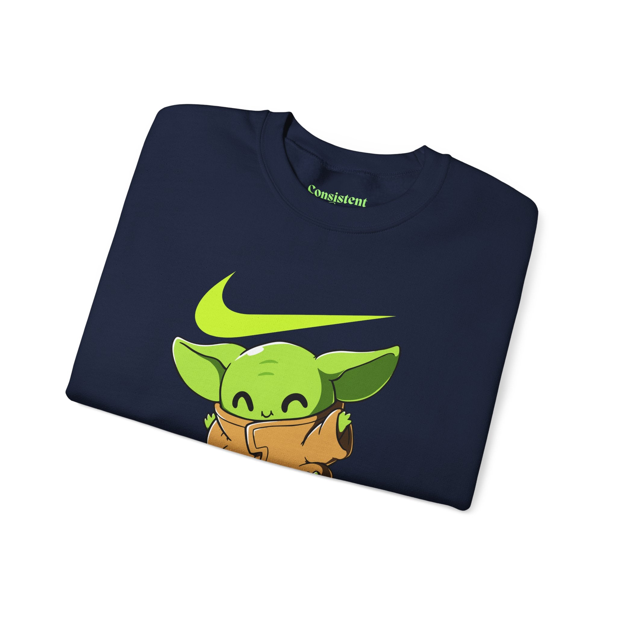 Neon Swoosh Just Do It Graphic Sweatshirt