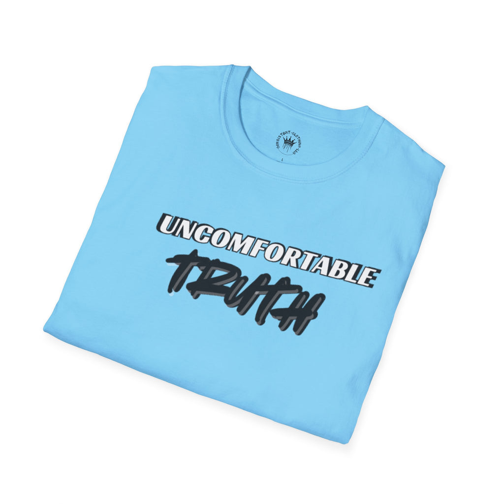 Uncomfortable Truth Graphic Tee - Casual Unisex T-Shirt