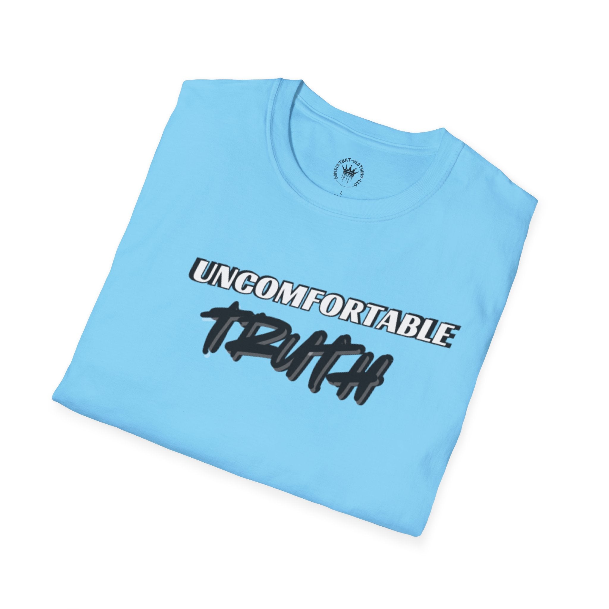 Uncomfortable Truth Graphic Tee - Casual Unisex T-Shirt