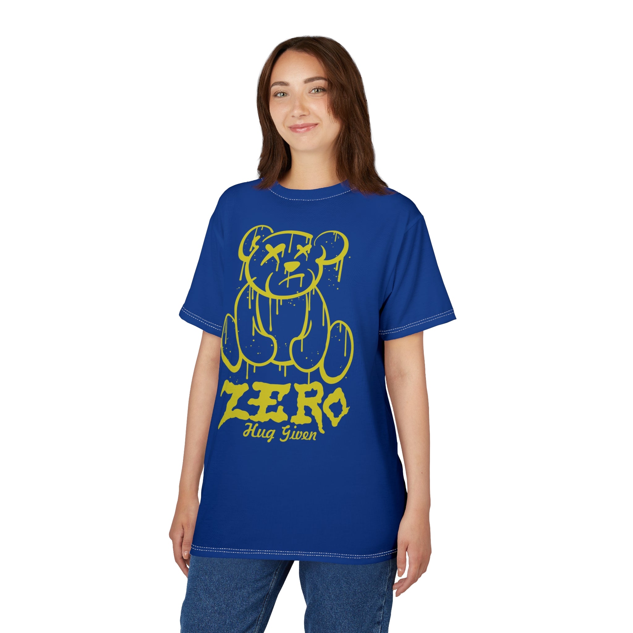 'Zero Hug Given' Teddy Tee