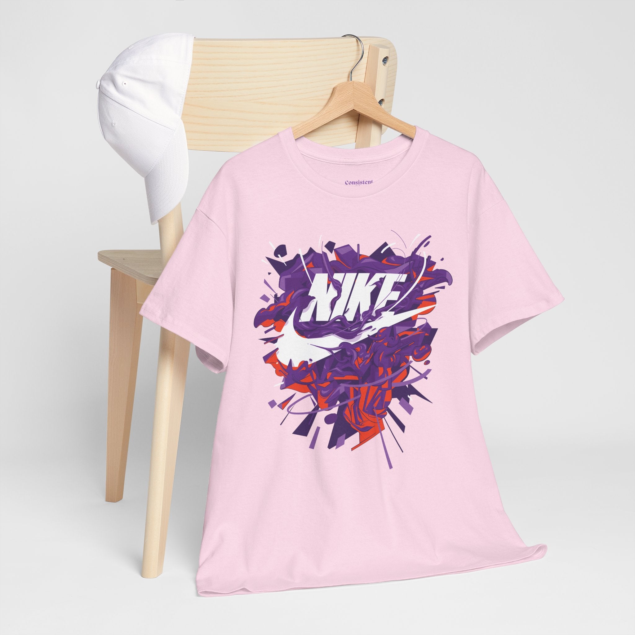Graphic Tee-Nike Swoosh Splash