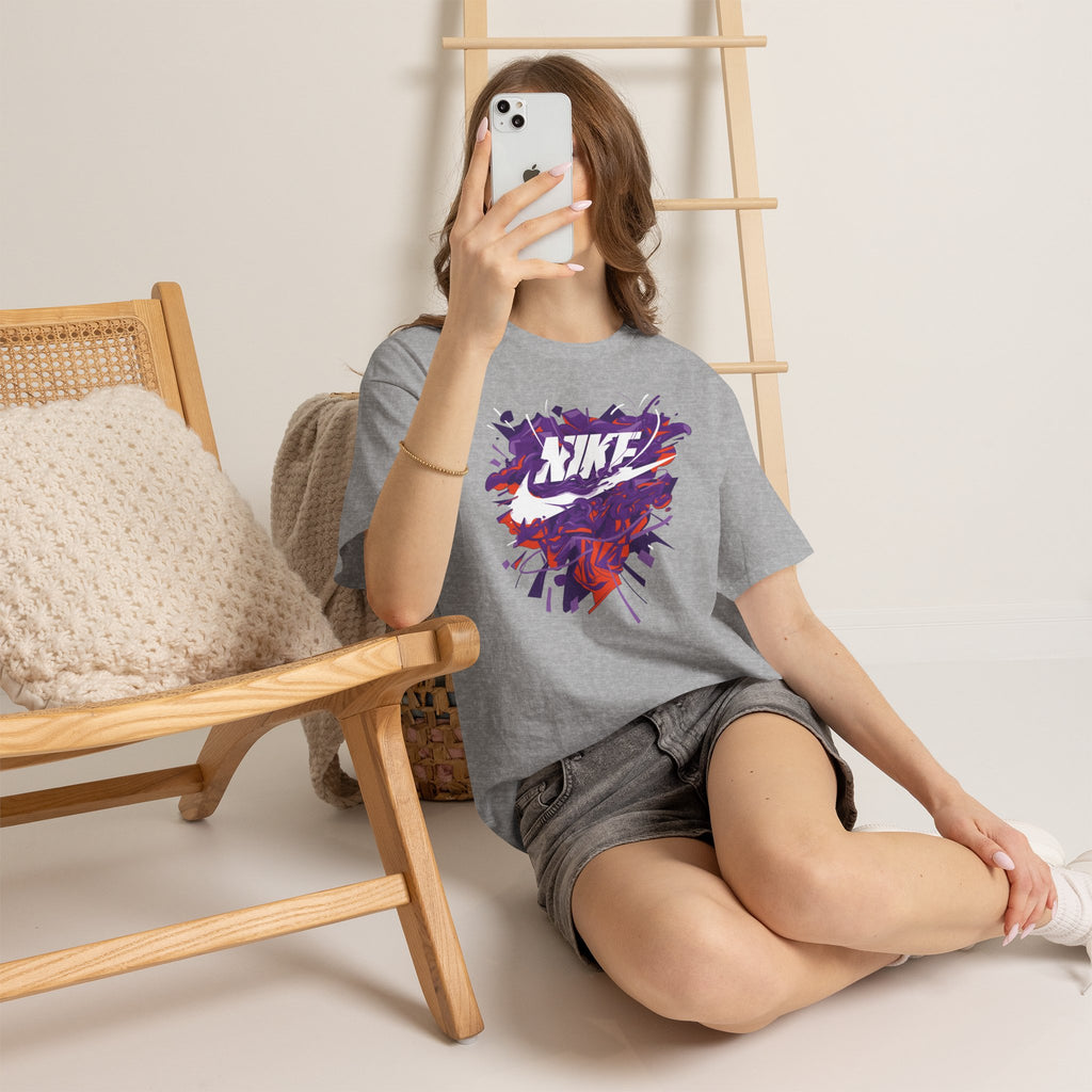 Graphic Tee-Nike Swoosh Splash