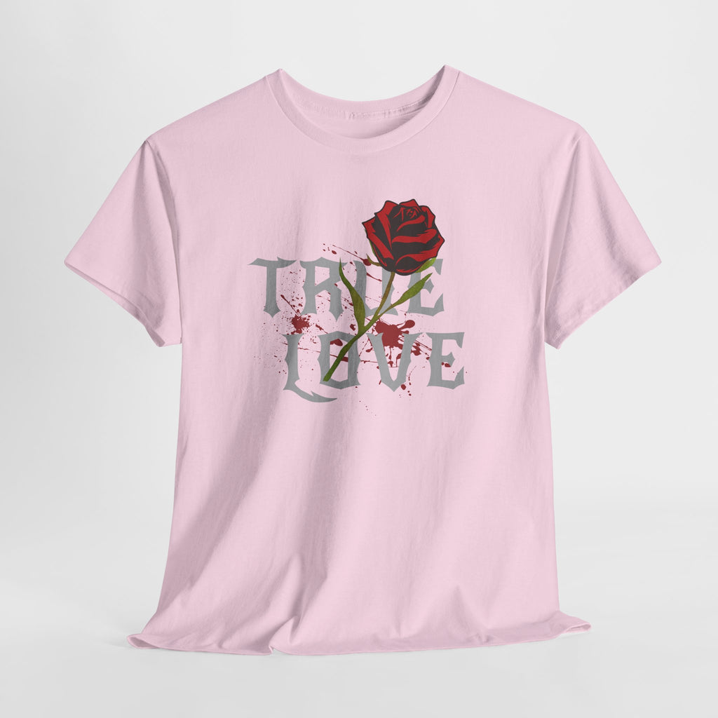 True Love Rose T-Shirt — Gothic Romance Graphic Tee