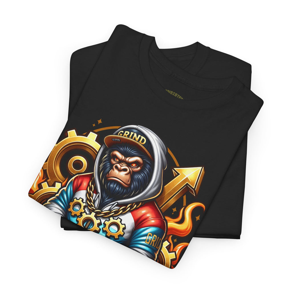 Grind Gorilla Tee — Motivational Streetwear T‑Shirt