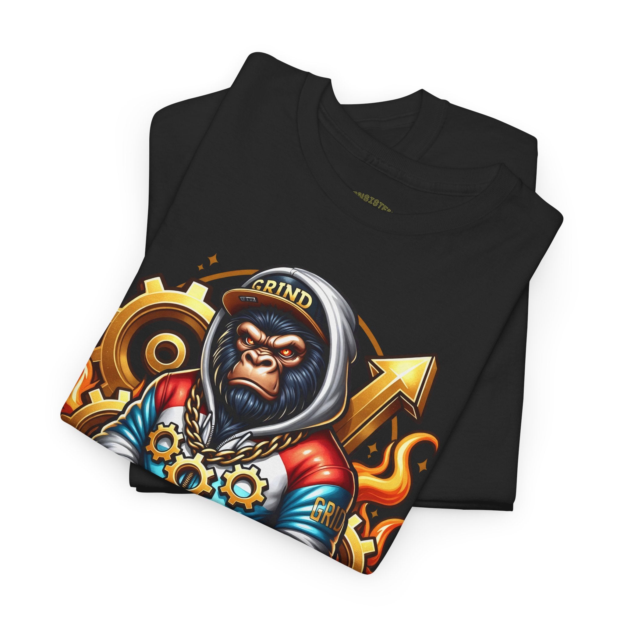 Grind Gorilla Tee — Motivational Streetwear T‑Shirt