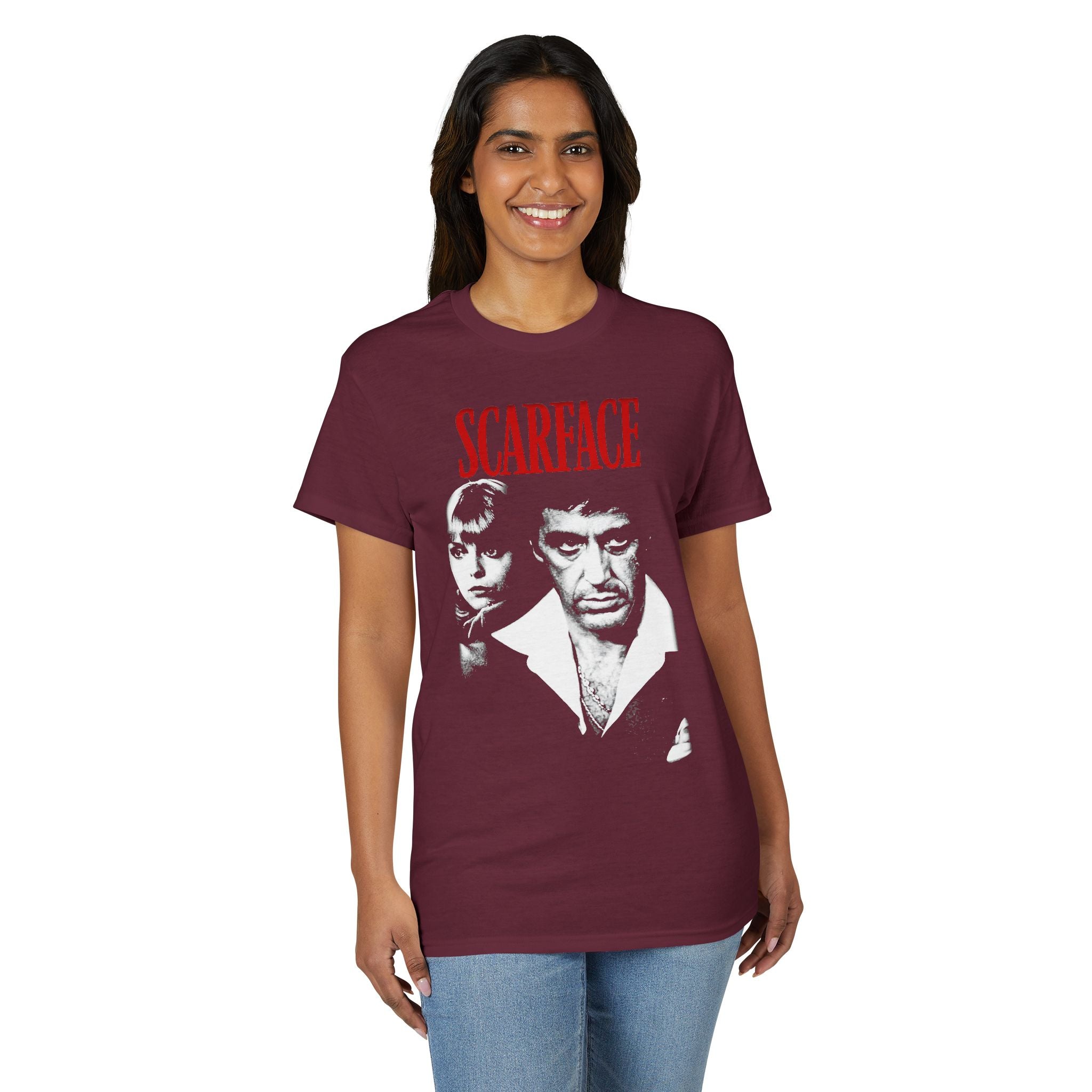 Scarface Graphic T-Shirt – Vintage Movie Poster Tee
