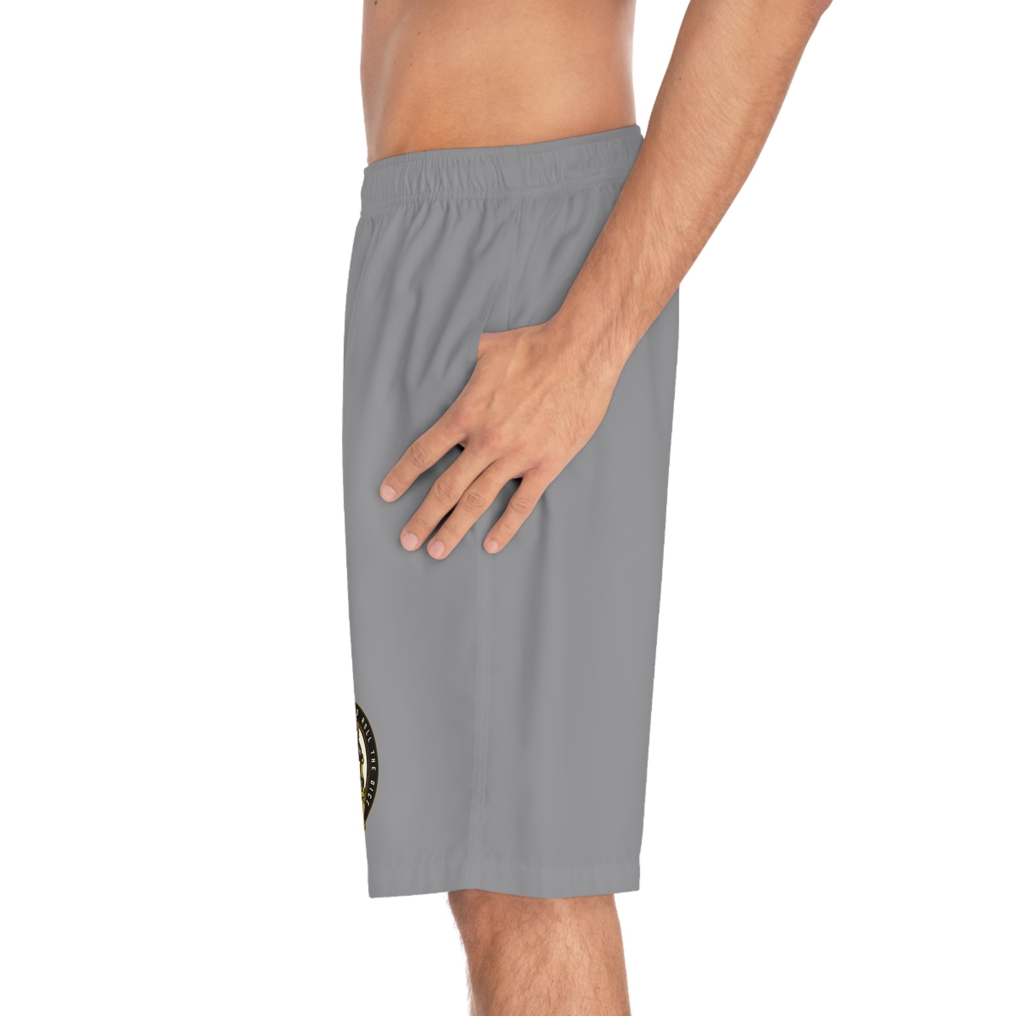 Ace of Spades Men’s Board Shorts - Gray
