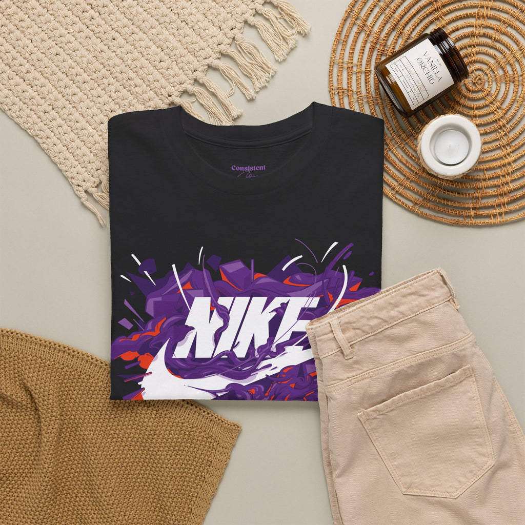 Graphic Tee-Nike Swoosh Splash