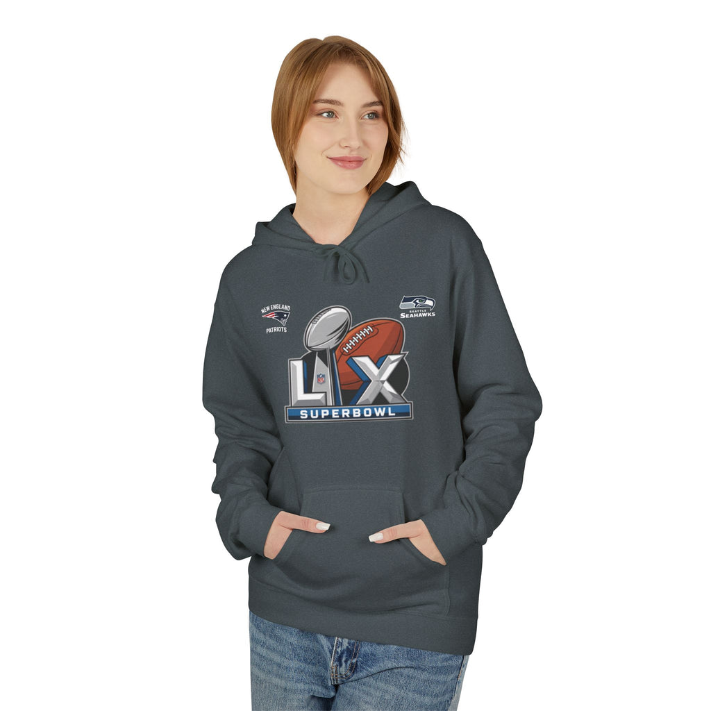 Super Bowl LX Logo Hoodie | Football Championship Pullover