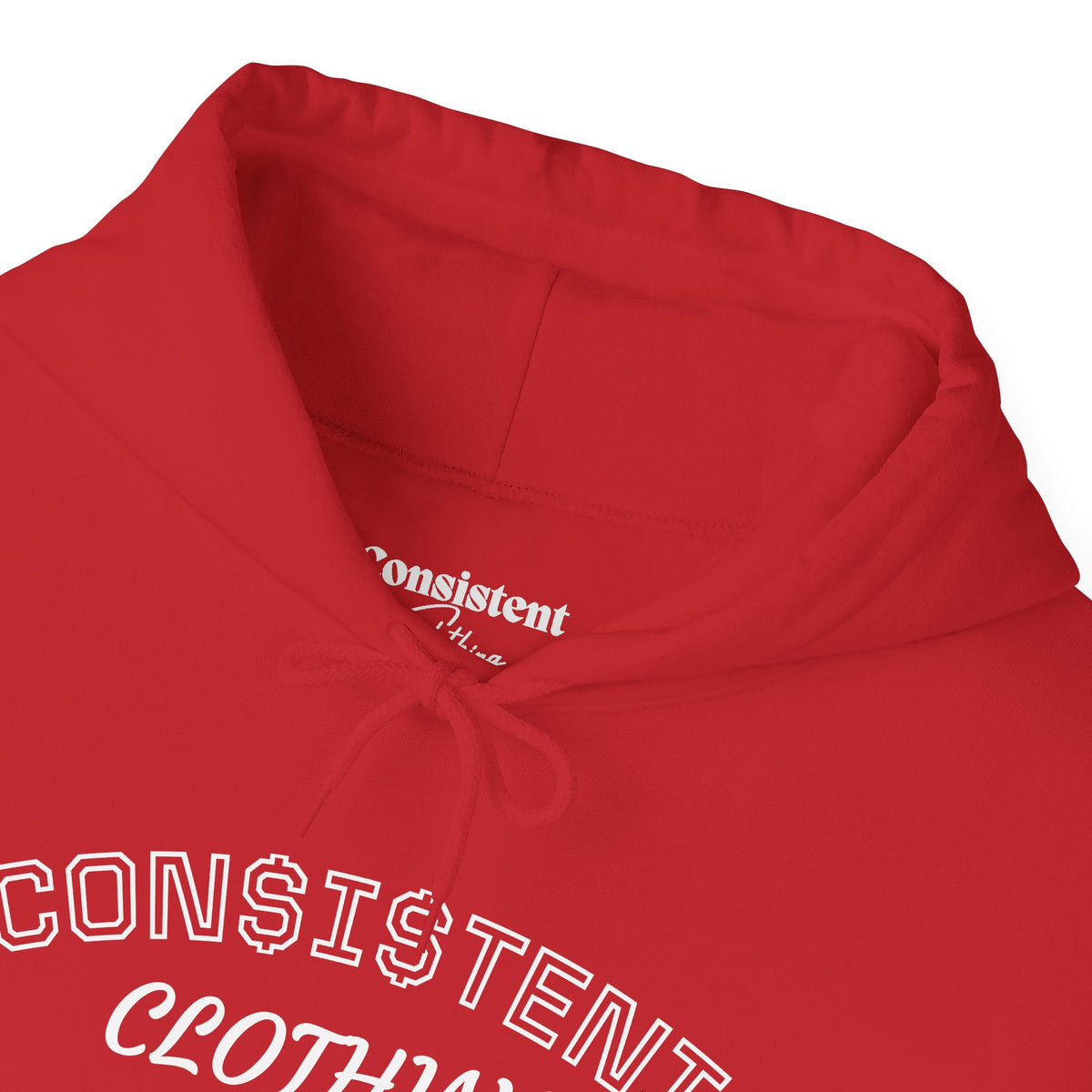 Consistent Clothing Crest Hoodie — Vintage Collegiate Logo Pullover