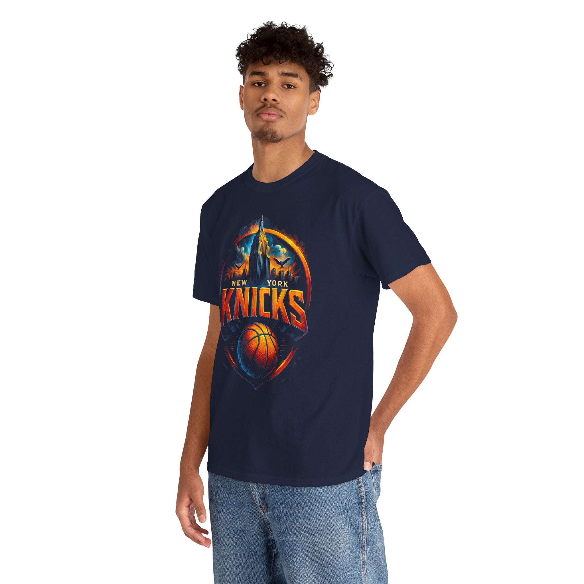 Knicks Basketball Tee — New York Knicks Graphic T-Shirt