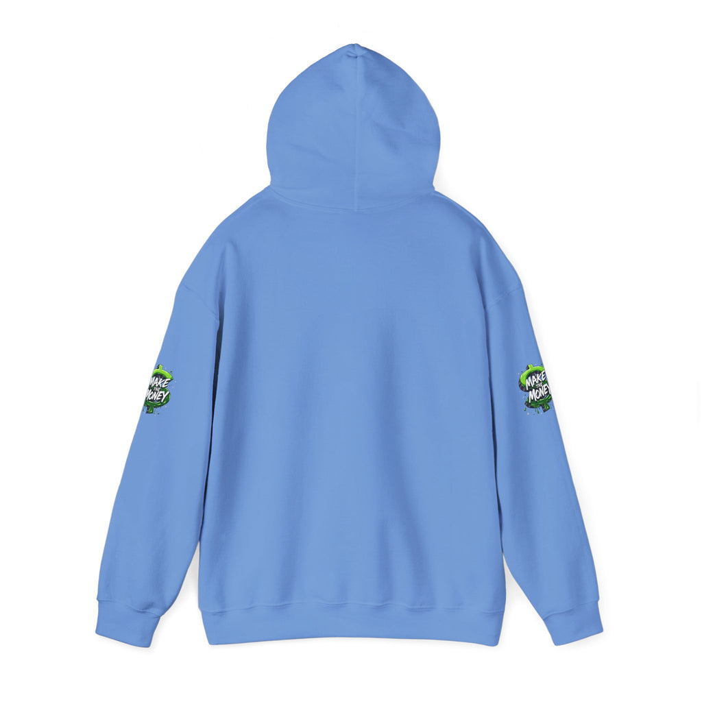 Trench Baby Character Hoodie | Cartoon Baby with Stacks and Money Bag