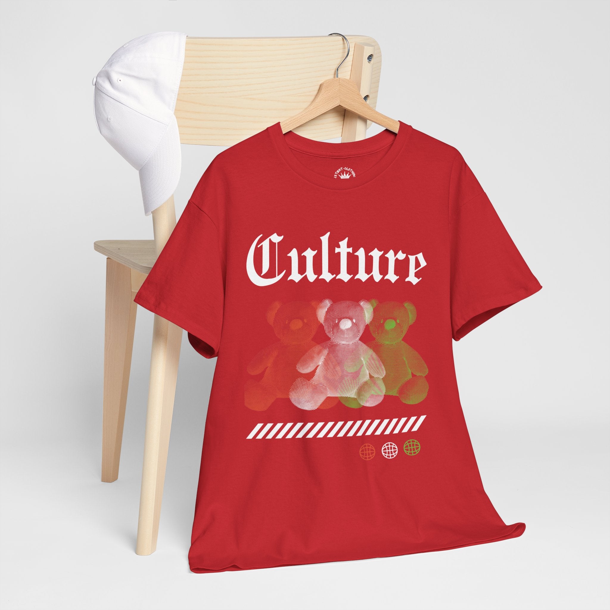 Culture Teddy Bears Graphic Streetwear T-Shirt