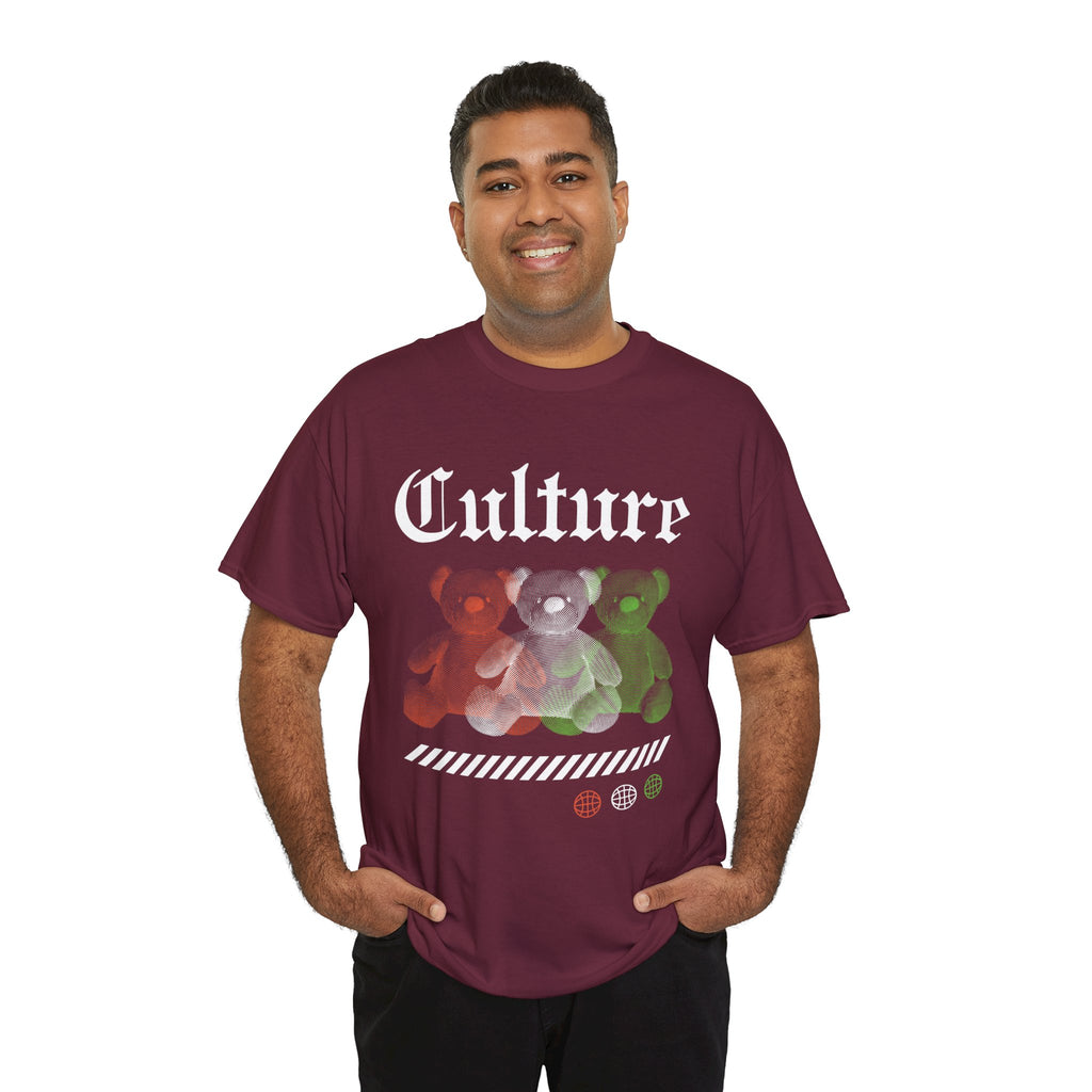 Culture Teddy Bears Graphic Streetwear T-Shirt