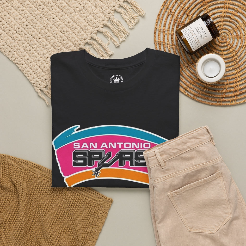 San Antonio Retro Basketball Fan T‑Shirt