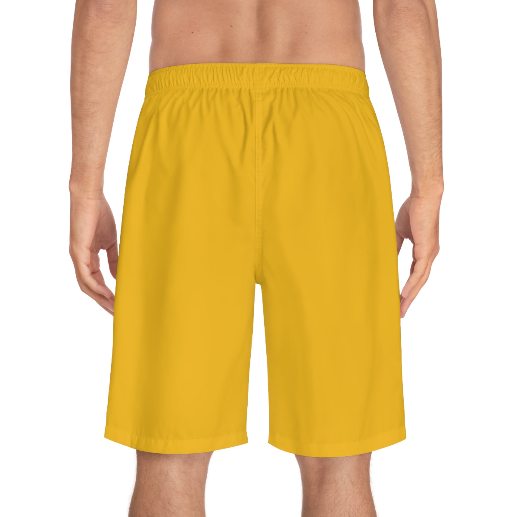 Ace of Spades Men’s Board Shorts - Yellow