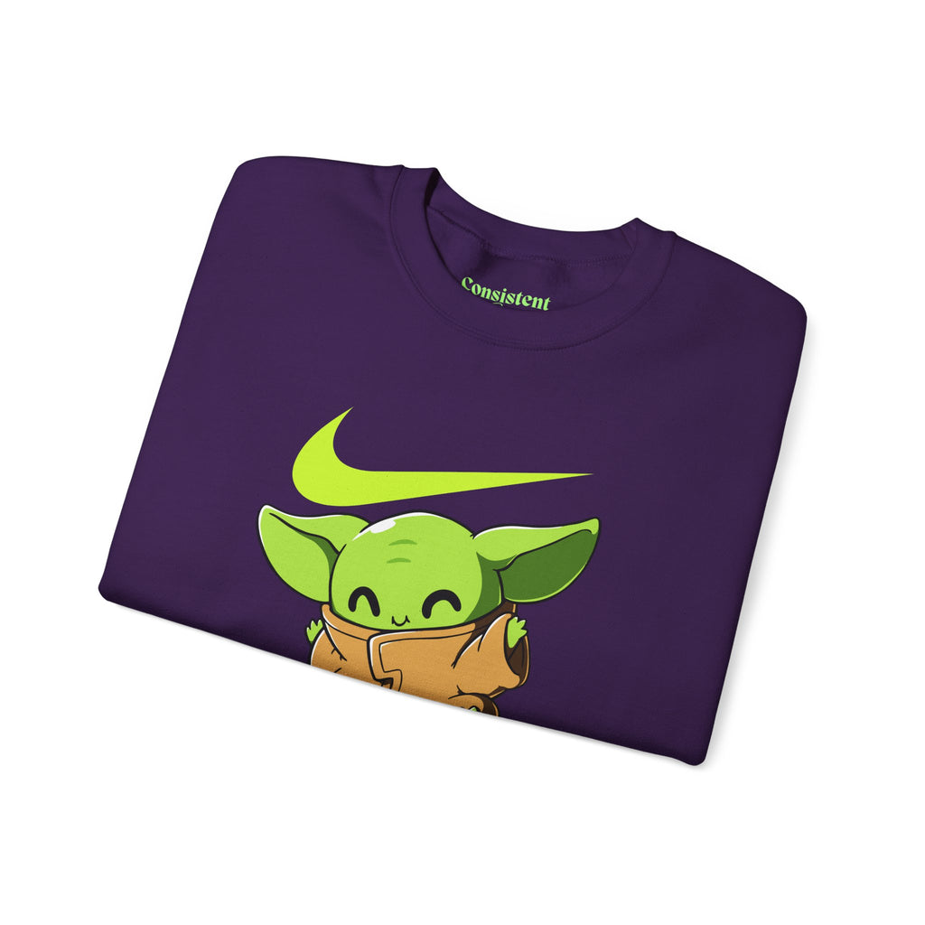 Neon Swoosh Just Do It Graphic Sweatshirt