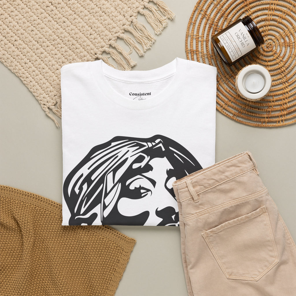 Bold Rap Legend Portrait T-Shirt