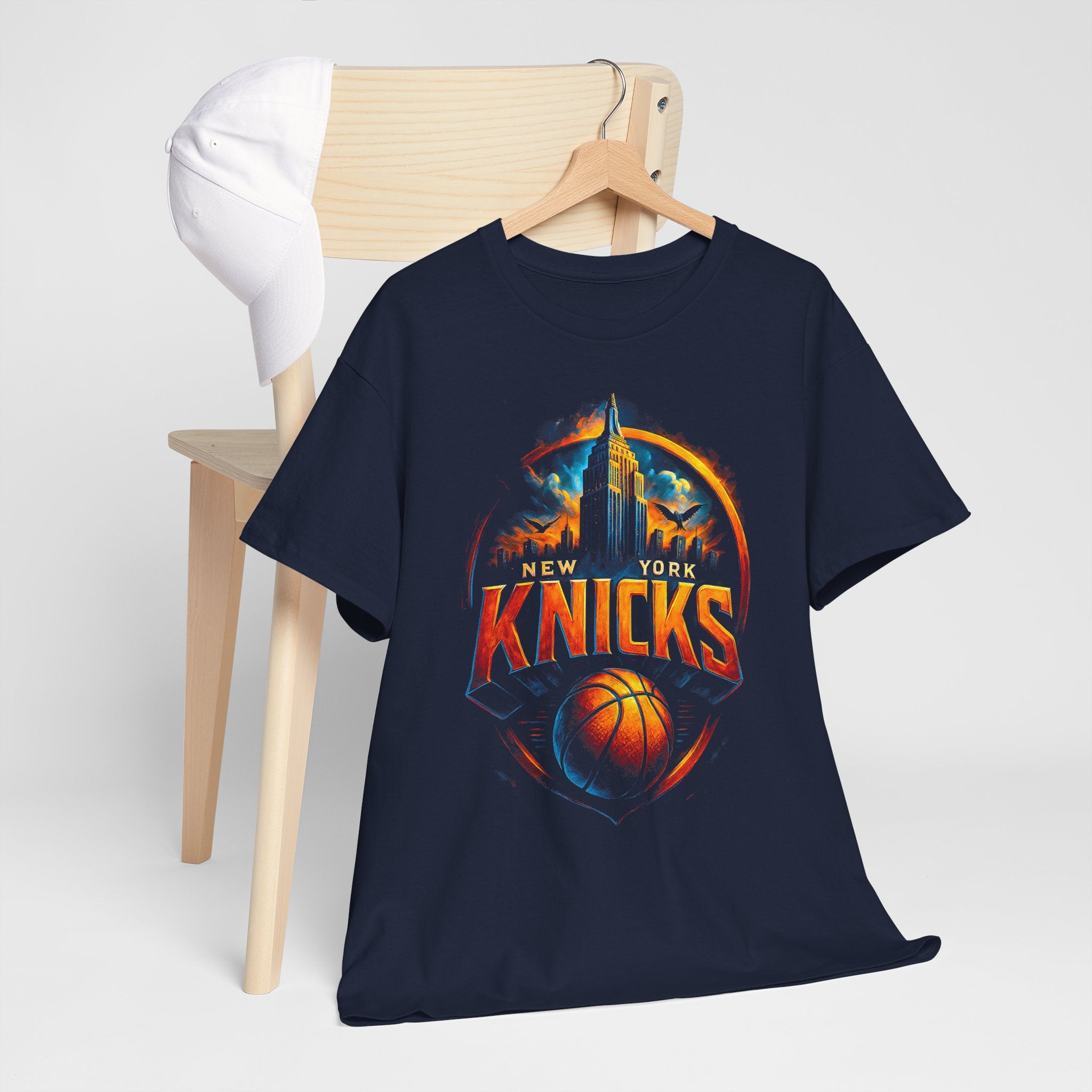 Knicks Basketball Tee — New York Knicks Graphic T-Shirt