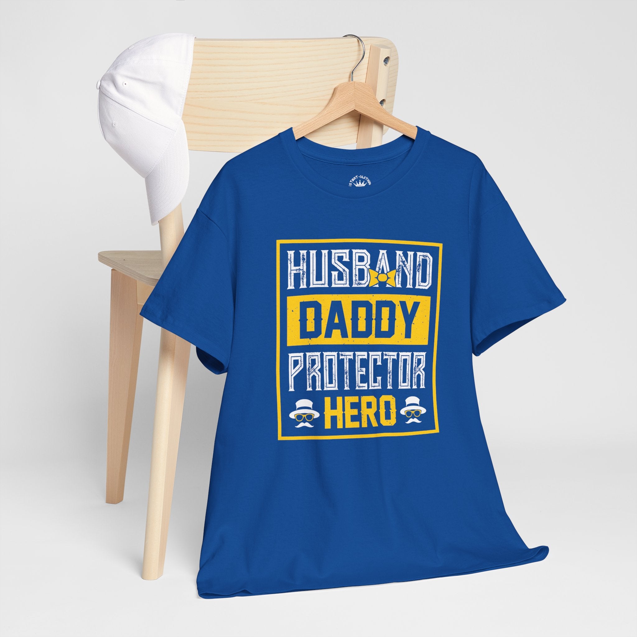 Husband Daddy Protector Hero Tee – Father’s Day Gift Shirt