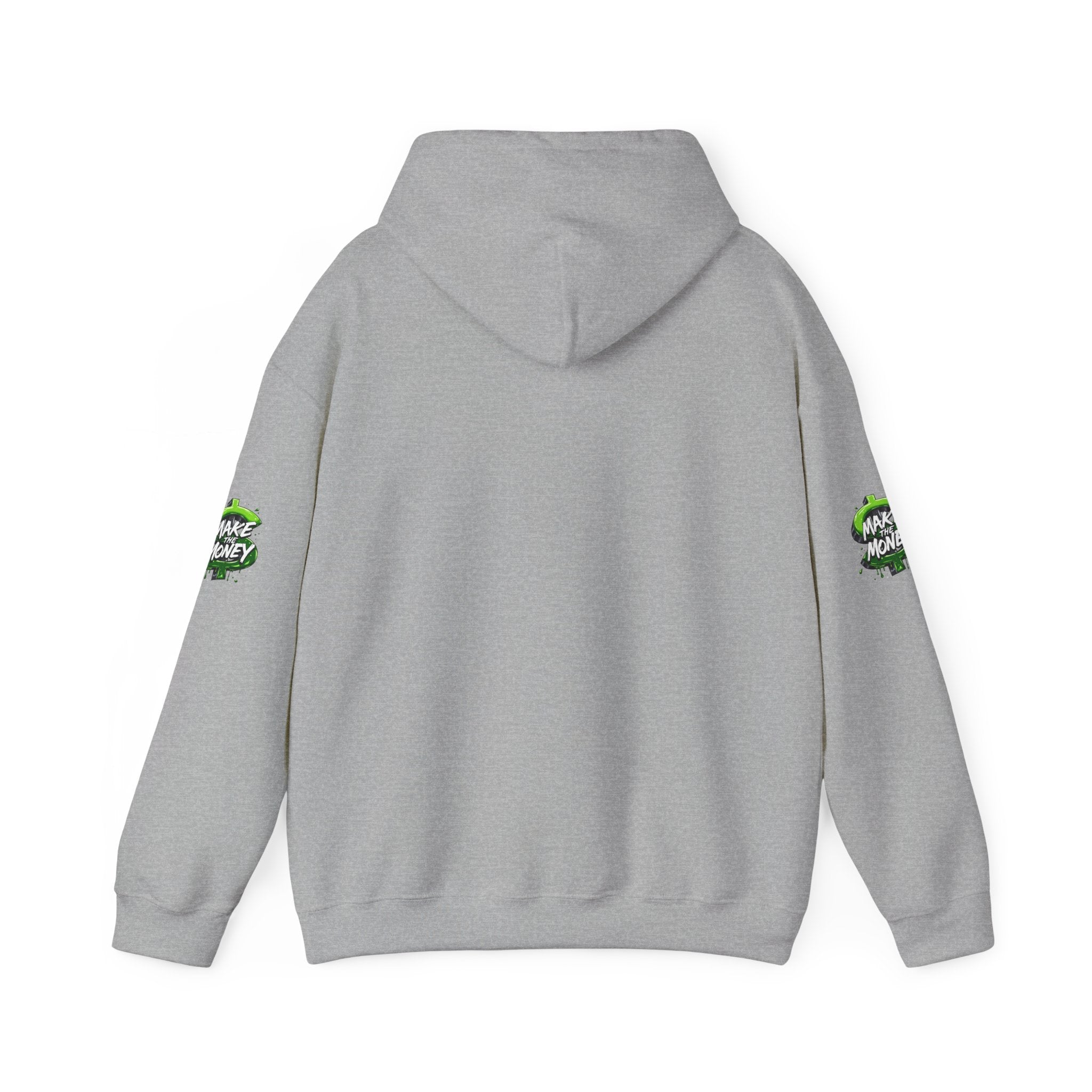 Trench Baby Character Hoodie | Cartoon Baby with Stacks and Money Bag