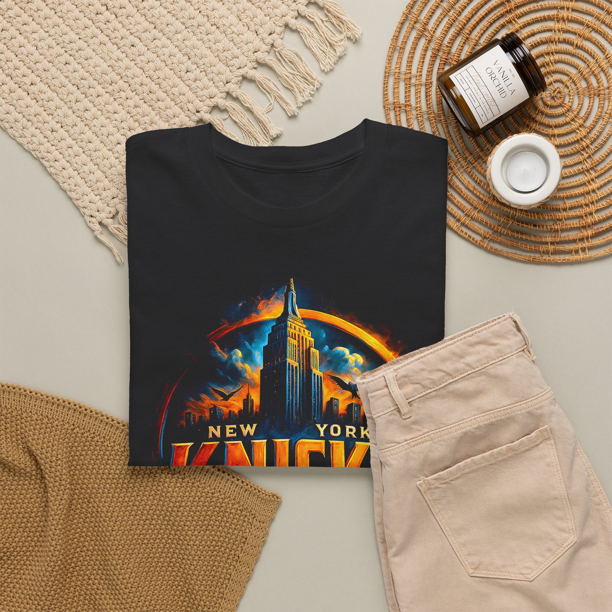 Knicks Basketball Tee — New York Knicks Graphic T-Shirt