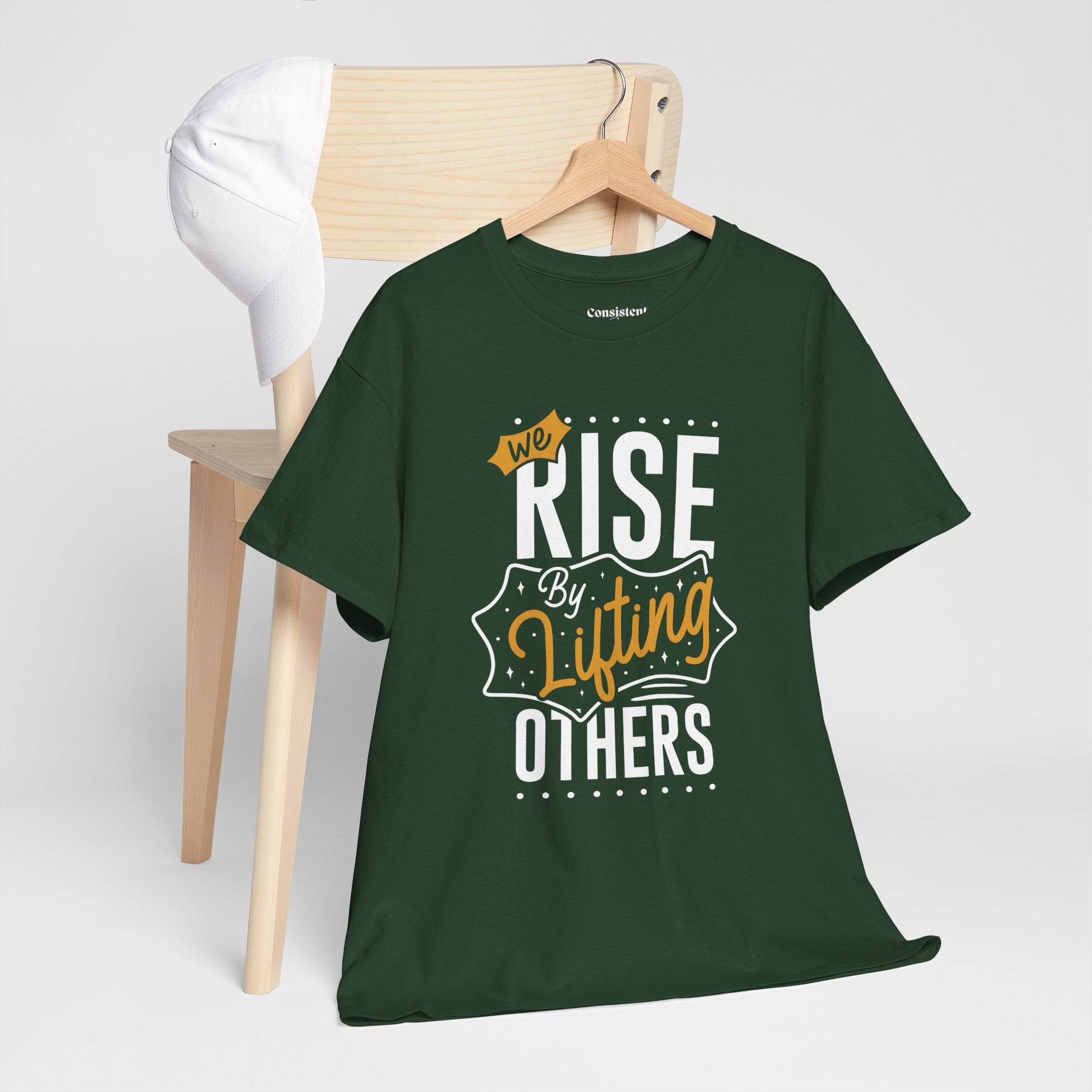 We Rise By Lifting Others T-Shirt — Inspirational Motivational Tee