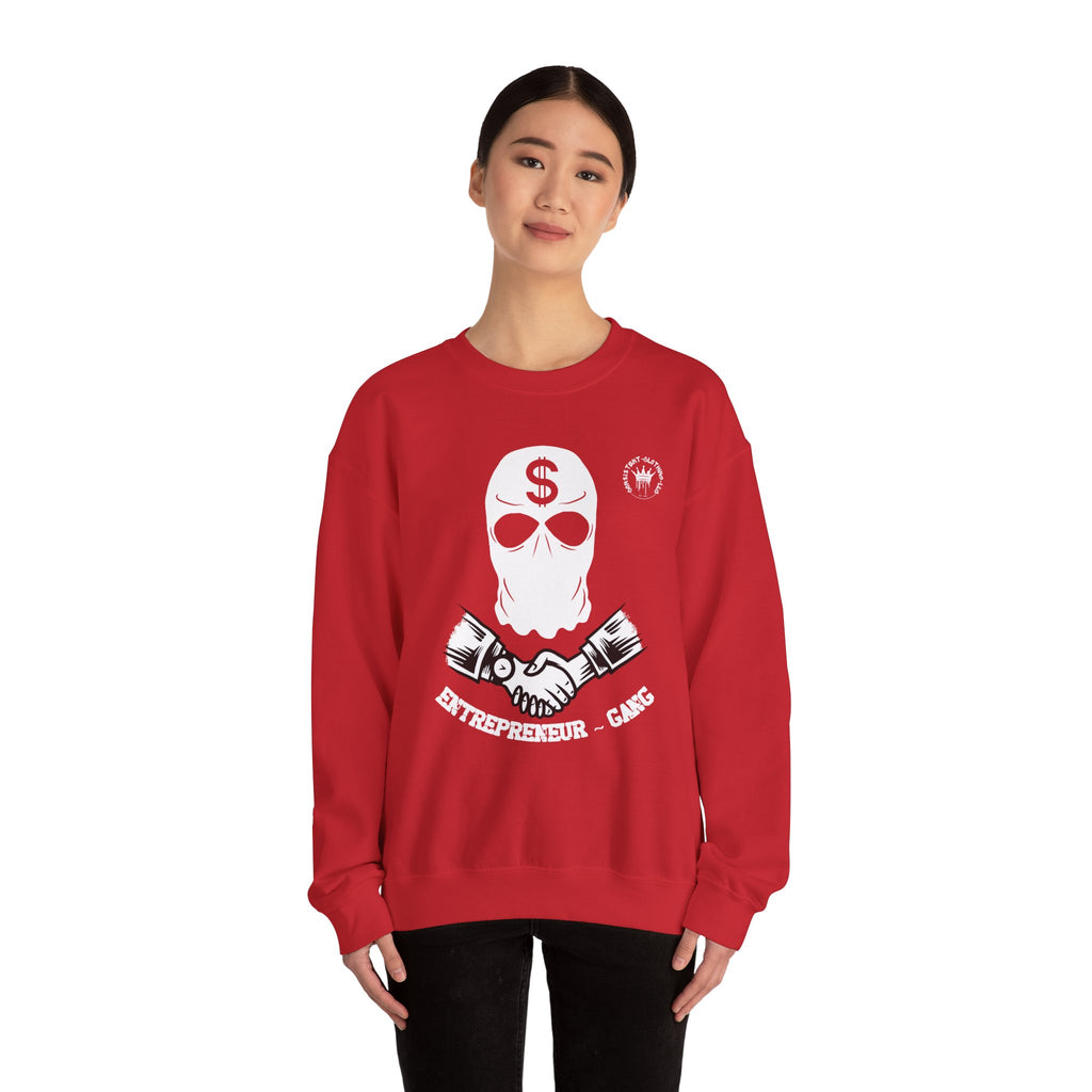 Entrepreneur Gang Crewneck Sweatshirt| Money Skull