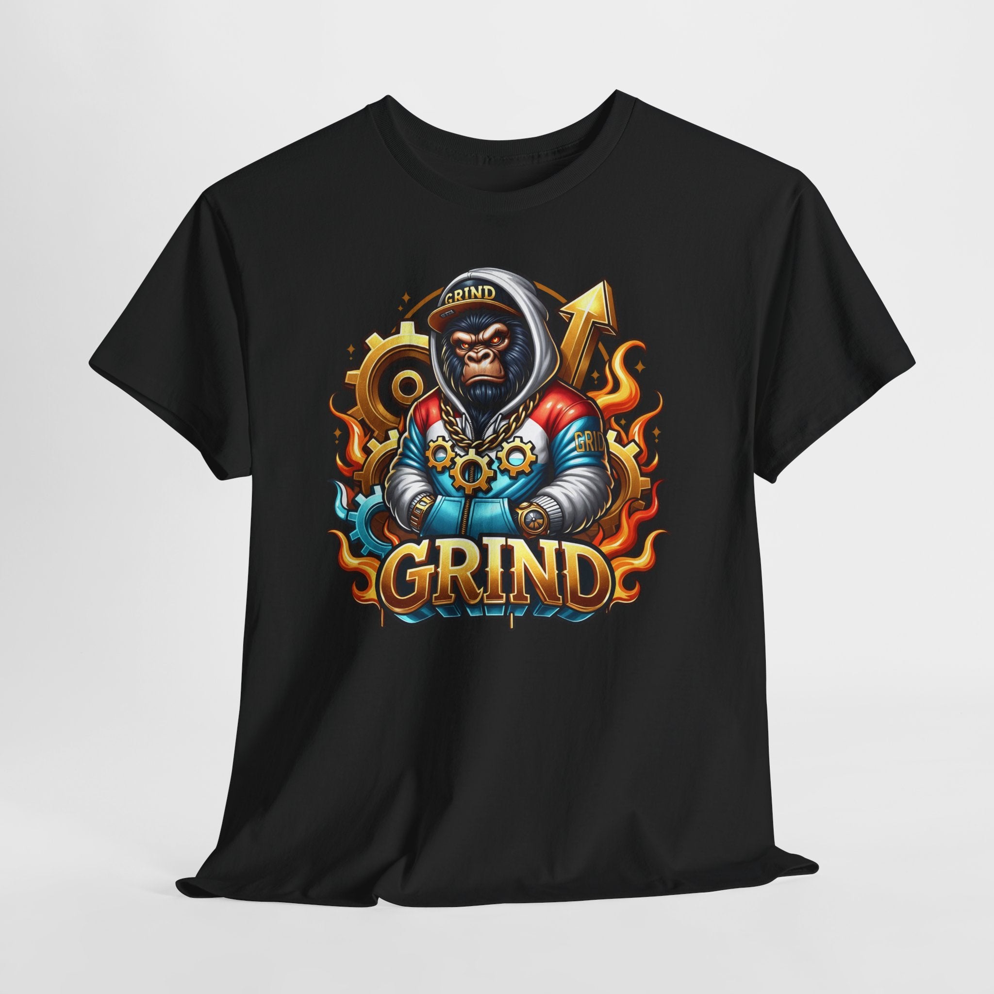 Grind Gorilla Tee — Motivational Streetwear T‑Shirt